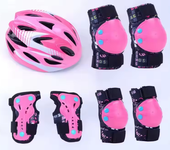 Roller Skating and Cycling Helmets Blue