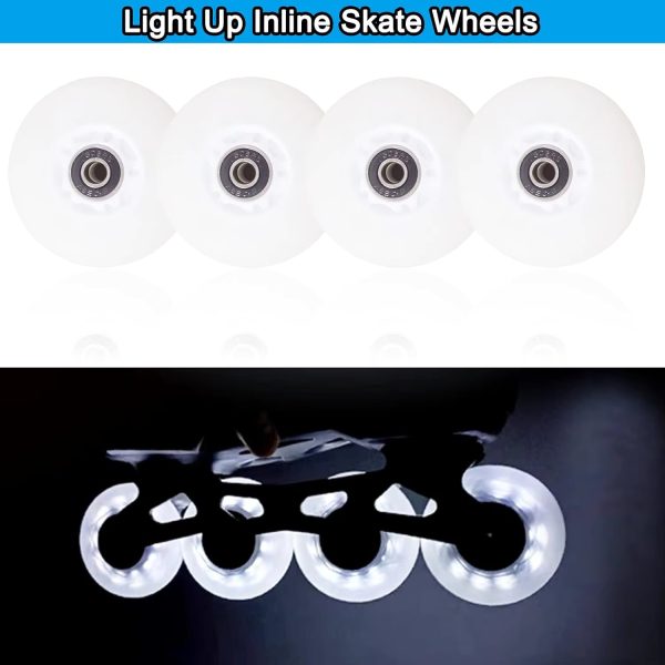 Light Up Wheels White