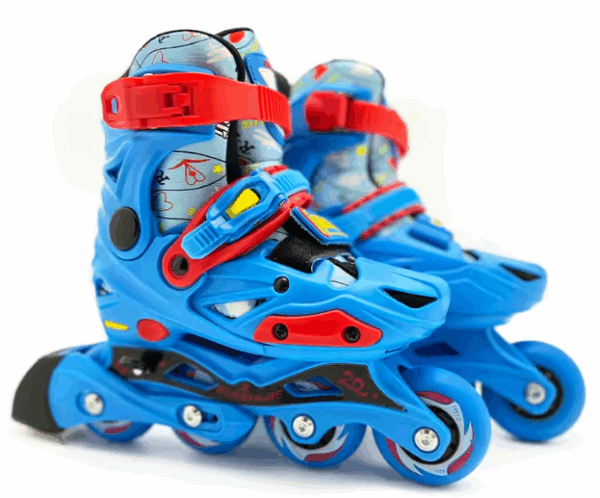 Junior Pink Hardboot Roller Skates