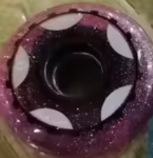 Purple 68mm Wheels LED Light up Wheels